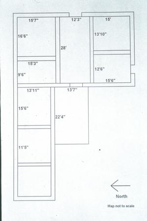 [Edward & Texana Tewes House, (floor plan)]