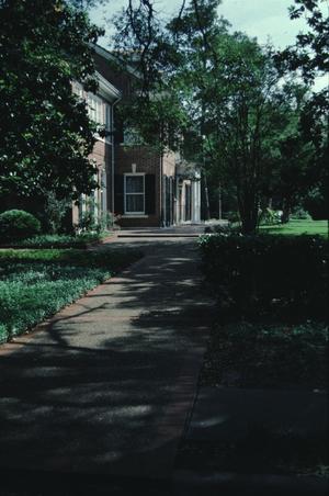 [William Clayton House, (approch from parking lot)]