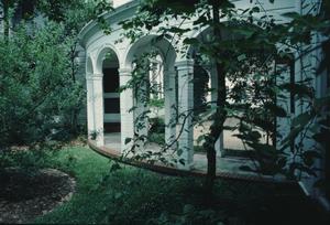 [Clayton Summer House, (west side arches)]