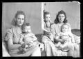 Thumbnail image of item number 1 in: '[Portraits of Two Women and Three Babies]'.