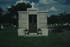 [Llano Cemetery, (H.P. & Mary G. Canode mausoleum)]