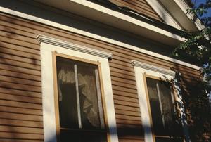 [Fluegel House, (exterior window detail)]
