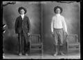 Photograph: [Portraits of Men in Cowboy Hats]