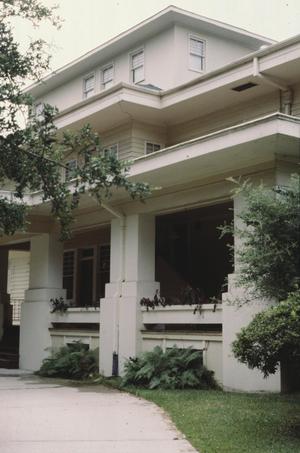 [H.C. Weiss House, (north façade, looking SW)]