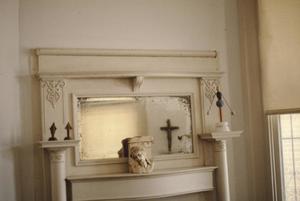 [Cohn House, (mantle in parlor)]