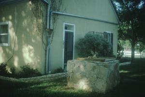 [Edward & Texana Tewes House, (southside kitchen entrance & Cistern)]