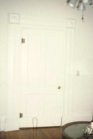 [Hodge-Taylor House, (bedroom door)]