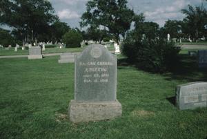 [Llano Cemetery, (fraternal monument)]