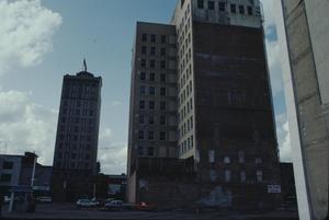[State National Bank Building, Scanlan Building (l to r)]
