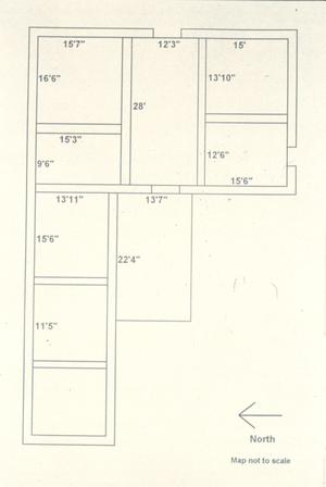[Edward & Texana Tewes House, (floor plan)]