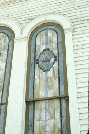 [First Methodist Church, (window detail)]