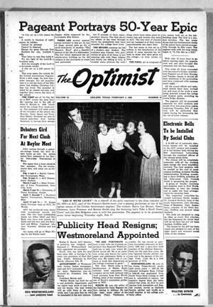 The Optimist (Abilene, Tex.), Vol. 43, No. 16, Ed. 1, Friday, February 3, 1956