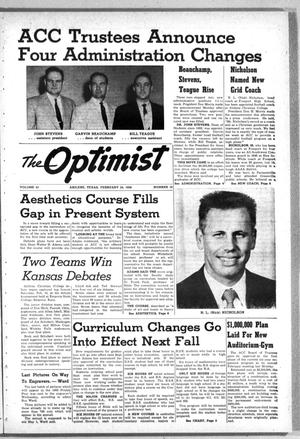 The Optimist (Abilene, Tex.), Vol. 43, No. 18, Ed. 1, Friday, February 24, 1956