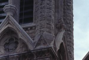 [St. Mary's Cathedral, (detail of tower)]