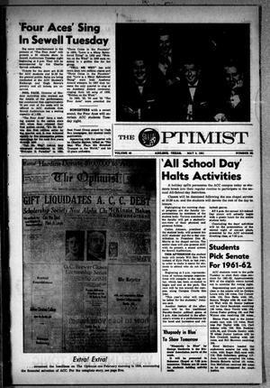 The Optimist (Abilene, Tex.), Vol. 48, No. 28, Ed. 1, Friday, May 5, 1961