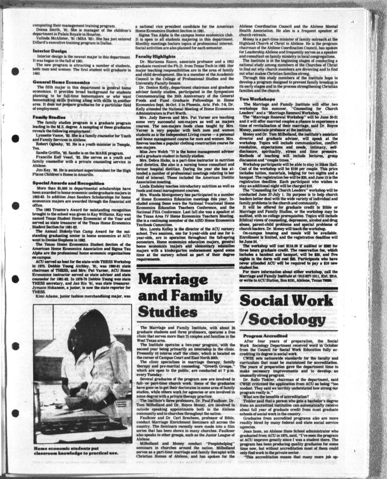 The Optimist (Abilene, Tex.), Vol. 70, No. 52, Ed. 1, Friday, April 15, 1983
                                                
                                                    [Sequence #]: 30 of 31
                                                