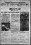 Thumbnail image of item number 1 in: 'The Optimist (Abilene, Tex.), Vol. 71, No. 18, Ed. 1, Saturday, October 29, 1983'.