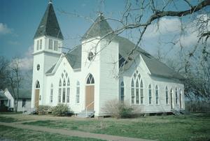 [Chappell Hill Methodist Church, (SW elevation)]