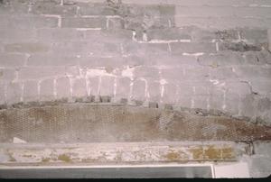 [Governor's Mansion, (original west wall, detail)]