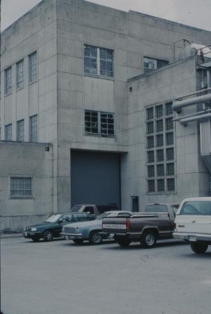 [Seaholm Power Plant, (rear door)]