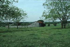 [Allcorn-Kokemoor Farm, (view and barn  east elevation)]
