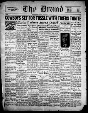 The Brand (Abilene, Tex.), Vol. 20, No. 4, Ed. 1, Saturday, October 5, 1935