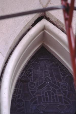 [St. Mary's Cathedral, (detail of window jamb)]