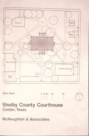 [Shelby County Courthouse, (site plan)]