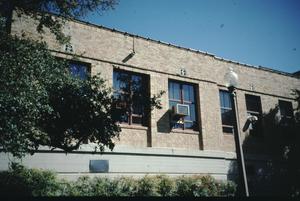 [University Junior High School, (west façade, home economics wing)]
