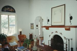 [Horton Porter House, (fireplace, SE window)]