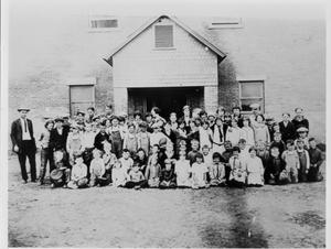 Primary view of Hurst School First - Ninth Grades, 1925