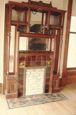 [Butler House, (front parlor fireplace)]
