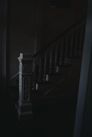 [I. Robinson Macken House, (stair banister)]