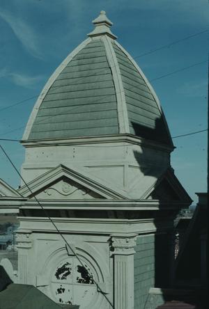 [Caldwell County Courthouse, (detail of courthouse)]