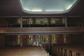 Primary view of [Greater St James Baptist Church, (interior, view toward balcony)]