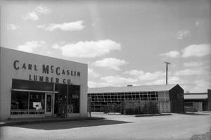 [Exterior of the Carl McCaslin Lumber Company]