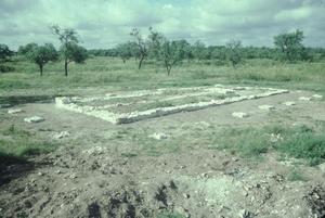 [Fort Inge Archeological Site, (excavation looking south)]