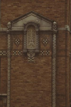 [Central Christian Church, (eduacation wing detail, east elevation)]