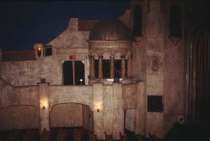 [Paramount Theater, (cupola next to stage wall next to stage)]