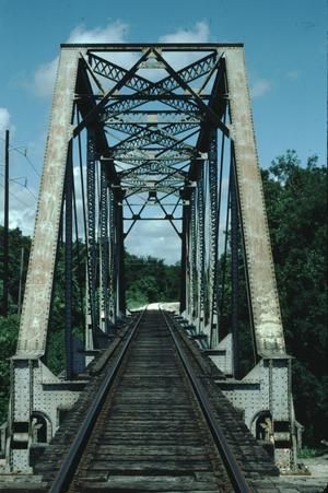 Primary view of object titled '[Southern Pacific Railroad Bridge]'.