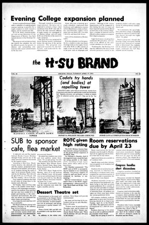 The H-SU Brand (Abilene, Tex.), Vol. 58, No. 42, Ed. 1, Tuesday, April 17, 1973