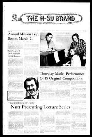 The H-SU Brand (Abilene, Tex.), Vol. 62, No. 34, Ed. 1, Friday, March 7, 1975