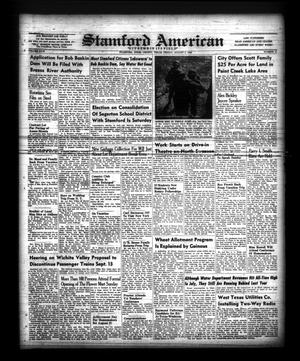 Stamford American (Stamford, Tex.), Vol. 26, No. 21, Ed. 1 Friday, August 5, 1949