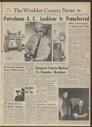 The Winkler County News (Kermit, Tex.), Vol. 32, No. 87, Ed. 1 Sunday, January 26, 1969