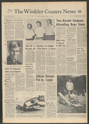 The Winkler County News (Kermit, Tex.), Vol. 35, No. 20, Ed. 1 Sunday, June 8, 1969