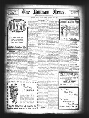 The Bonham News. (Bonham, Tex.), Vol. 42, No. 3, Ed. 1 Tuesday, May 7, 1907