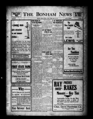 The Bonham News (Bonham, Tex.), Vol. 50, No. 17, Ed. 1 Friday, June 18, 1915