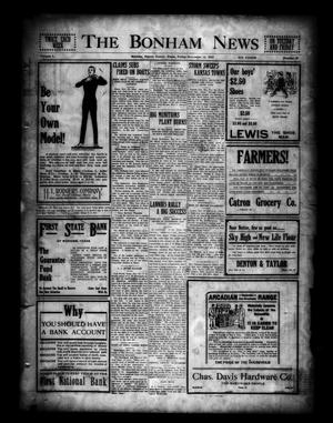 The Bonham News (Bonham, Tex.), Vol. 50, No. 59, Ed. 1 Friday, November 12, 1915