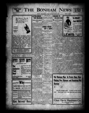 The Bonham News (Bonham, Tex.), Vol. 50, No. 50, Ed. 1 Tuesday, October 12, 1915