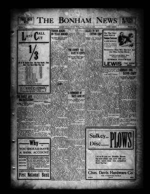 The Bonham News (Bonham, Tex.), Vol. 50, No. 33, Ed. 1 Friday, August 13, 1915